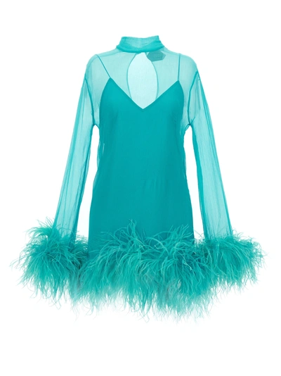 Shop Taller Marmo Gina Spirito Dresses Light Blue