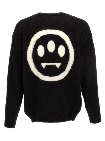 Shop Barrow Logo Sweater Sweater, Cardigans White/black