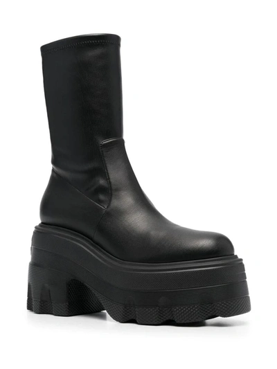 Shop Casadei Maxxxi Ankle Boot In Black