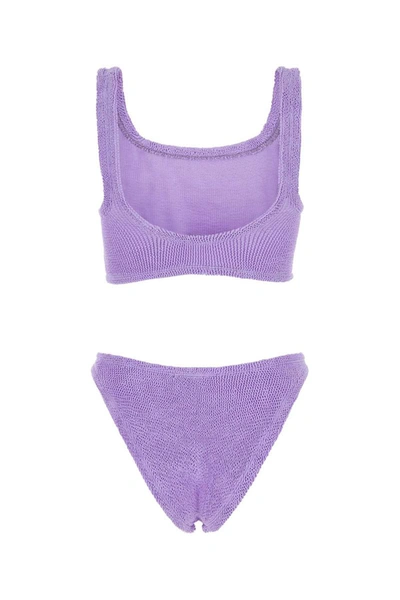 Shop Hunza G Swimsuits In Purple