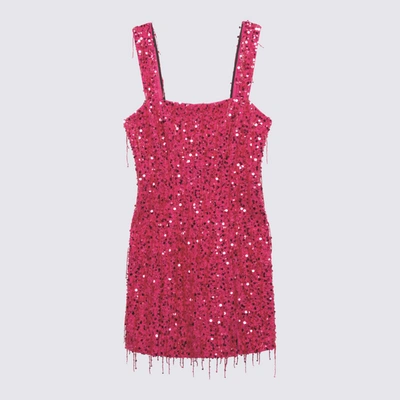 Shop Jonathan Simkhai Simkhai Raspberry Pink Noemi Dress