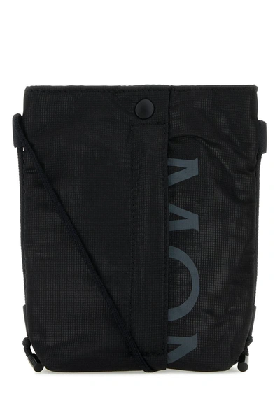Shop Moncler Shoulder Bags In Black