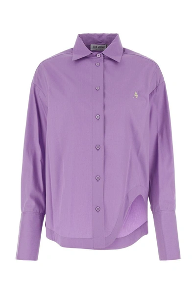 Shop Attico The  Shirts In Purple