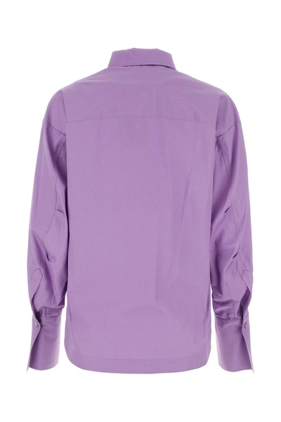 Shop Attico The  Shirts In Purple