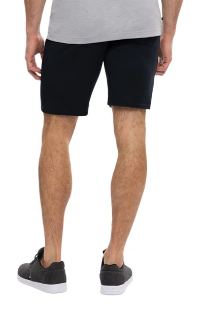 Shop Travismathew Cloud Stretch Modal & Cotton Sweat Shorts In Black