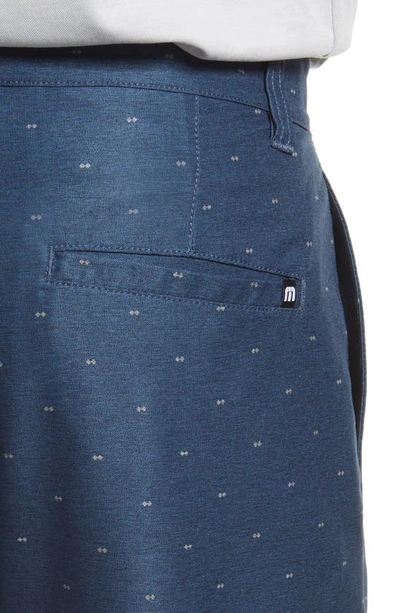 Shop Travismathew Upwardly Mobile Stretch Shorts In Insignia Blue/ Vintage Indigo