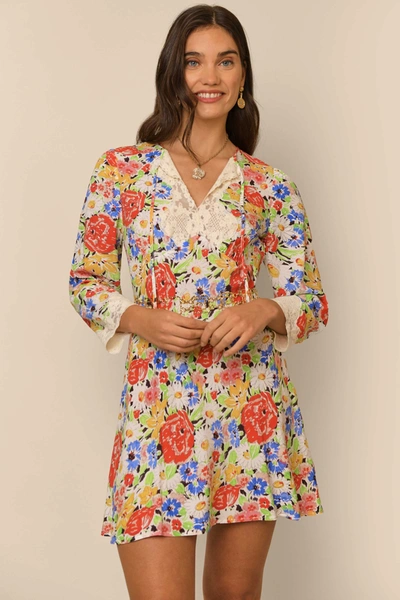 Shop Rixo London Spring Floral In Red
