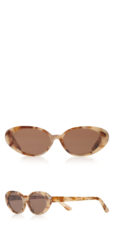 Shop Velvet Canyon The Poet Sunglasses Caramel Tort