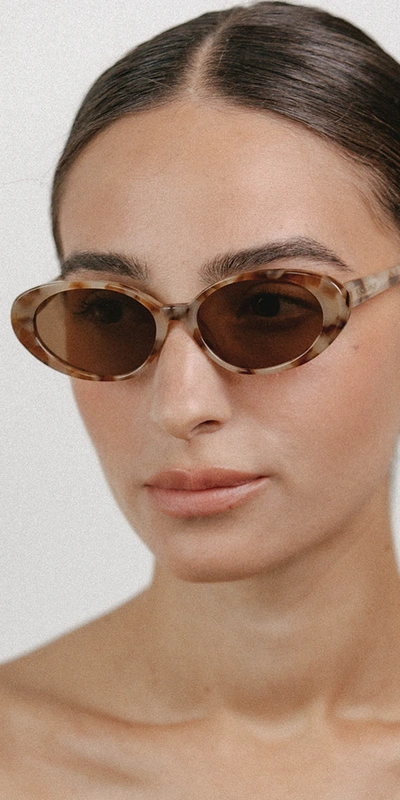 Shop Velvet Canyon The Poet Sunglasses Caramel Tort