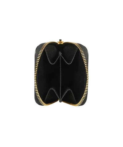 Shop Tom Ford Leather Coin Purse In Black