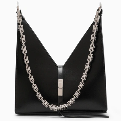 Shop Givenchy Black Mini Cut Out Bag With Chain