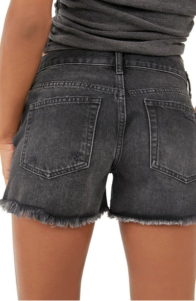 Shop Free People Maggie Distressed Shorts In Montero