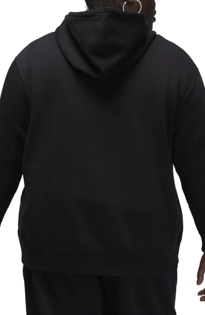 Shop Jordan Brooklyn Fleece Hoodie In Black