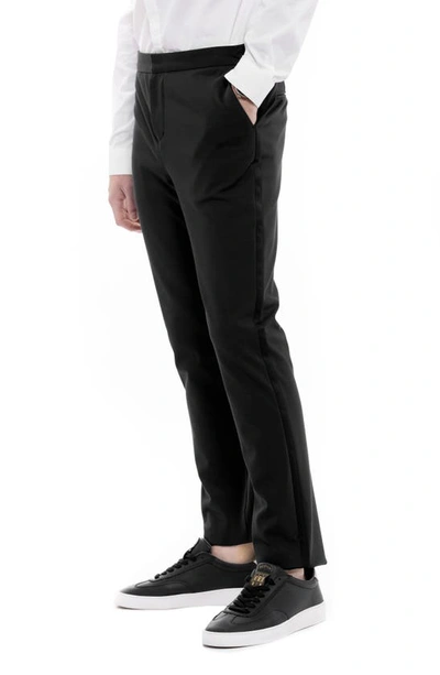 Shop D.rt Sterling Tuxedo Pants In Black Black