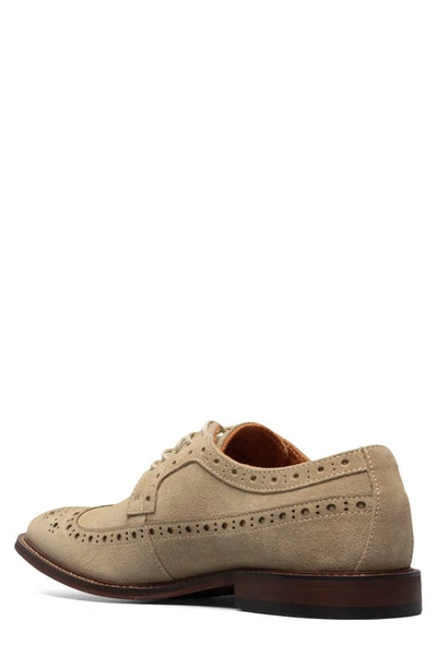 Shop Stacy Adams Marligan Wingtip Derby In Sand