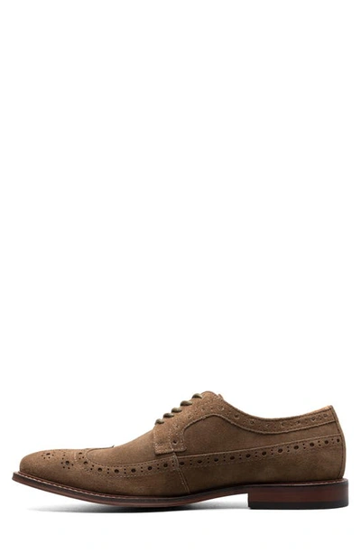 Shop Stacy Adams Marligan Wingtip Derby In Mocha