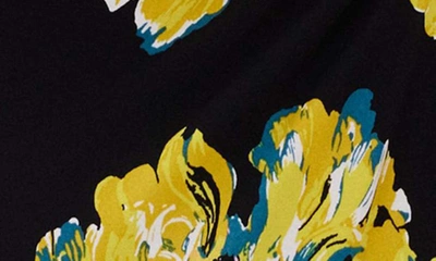 Shop Diane Von Furstenberg Apollo Floral Sleeveless Mesh Dress In Painted Blossom Couch