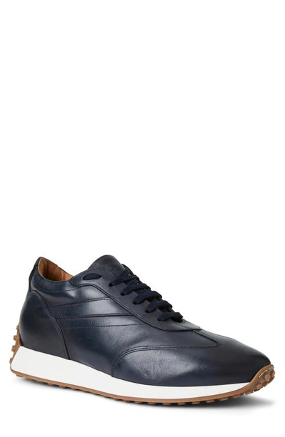 Shop Bruno Magli Duccio Sneaker In Navy