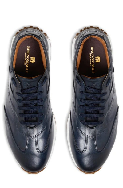 Shop Bruno Magli Duccio Sneaker In Navy