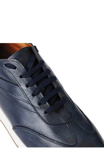 Shop Bruno Magli Duccio Sneaker In Navy