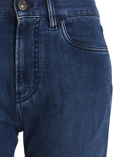 Shop Loro Piana 'quarona Kurashiki' Jeans In Blue