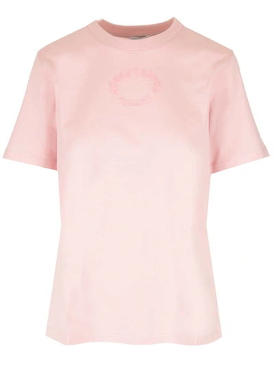 Shop Burberry Classic Fit T-shirt In Rose