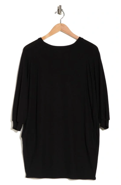 Go Couture Relax With Me Sweater Dress In Black