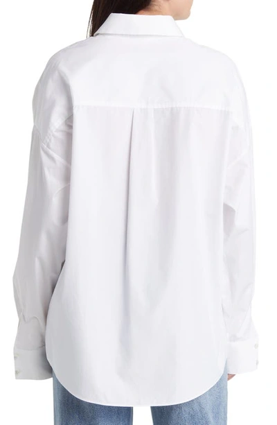 Shop Favorite Daughter The Ex-boyfriend Button-up Shirt In White