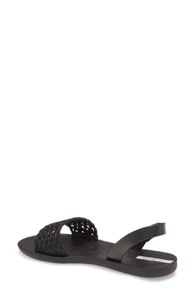 Shop Ipanema Breezy Waterproof Sandal In Black/ Black