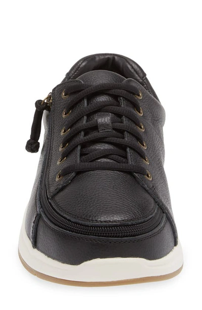 Shop Billy Footwear Comfort Lo Zip Around Sneaker In Black
