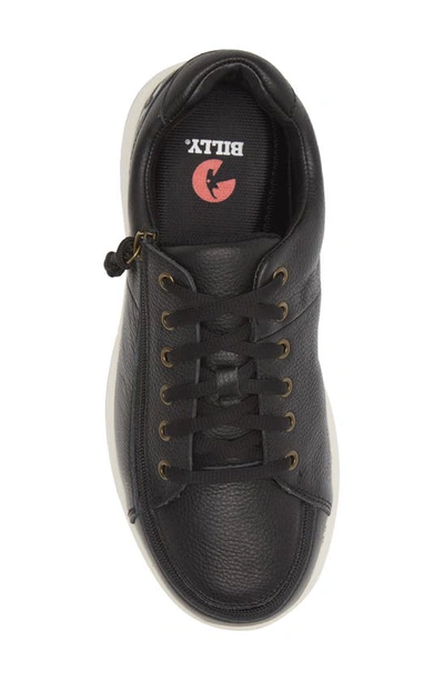 Billy Footwear Comfort Lo Zip Around Sneaker In Black