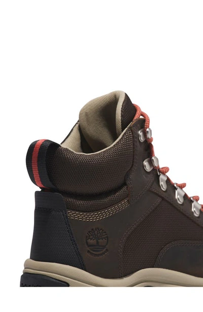 Timberland White Ledge Waterproof Hiking Boot In Dark Brown Full Grain