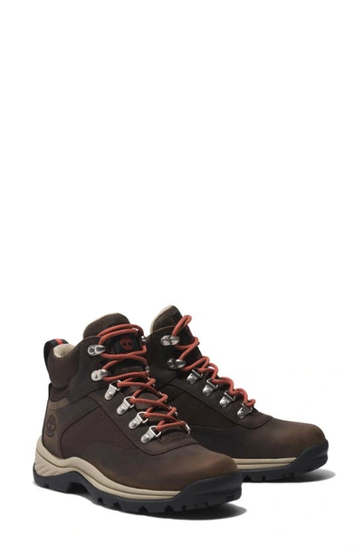 Shop Timberland White Ledge Waterproof Hiking Boot In Dark Brown Full Grain