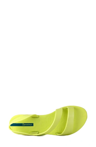 Shop Ipanema Vibe Sandal In Green Glit