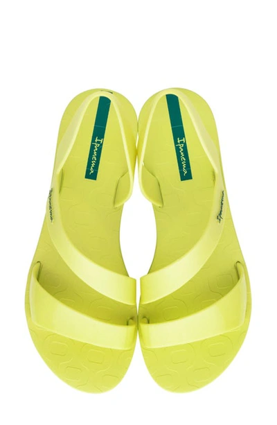 Shop Ipanema Vibe Sandal In Green Glit