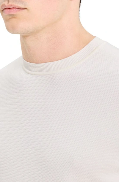 Shop Theory Datter Crewneck Sweater In Ivory