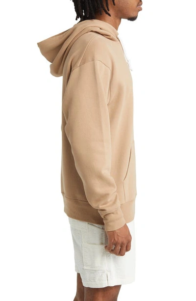 Shop Bp. Fleece Hoodie In Tan Amphora