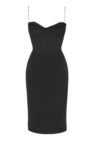 Shop Gigii's Isabell Dress In Black