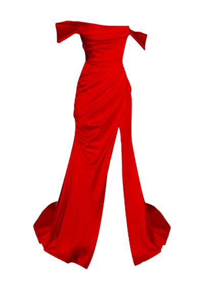 Shop Gigii's Rosario Dress In Red