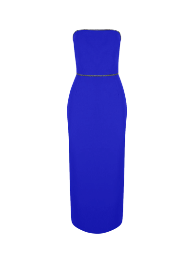 Shop Gigii's Zelda Dress In Blue