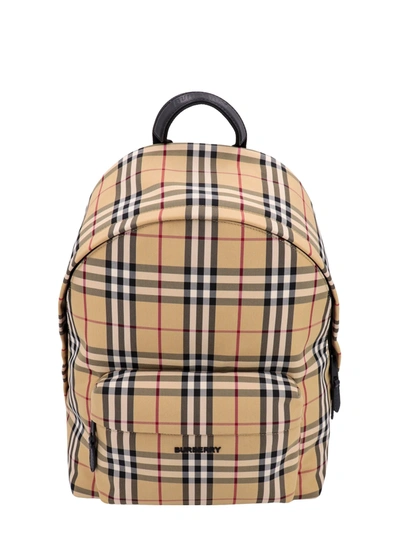 Shop Burberry Backpack In Multicolor