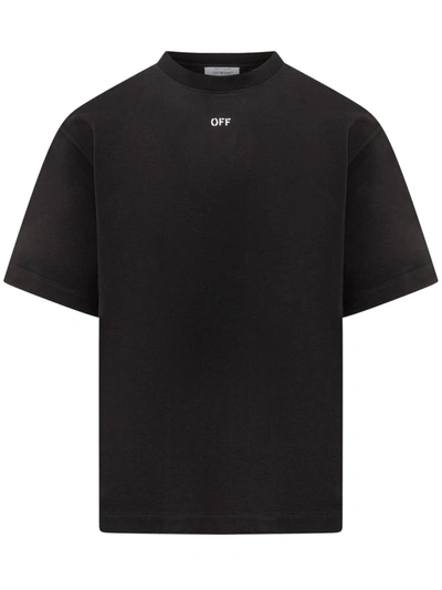 Shop Off-white Off Skate T-shirt In Black White