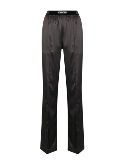 Shop Tom Ford Pants Pant Woven Woven In Black
