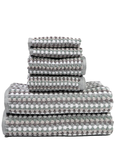 Espalma Color Pop 6pc Bath Towel Set - Vapor