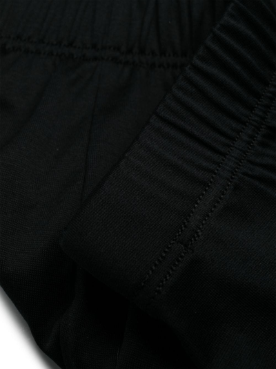 Hanro Elasticated-waistband Cotton Boxers In Black