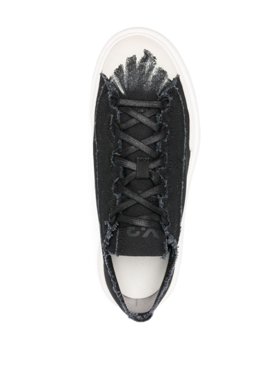 Y-3 Nizza Low Sneaker In Black