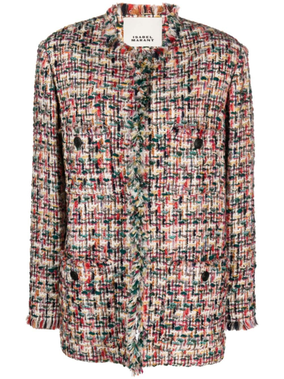 Shop Isabel Marant Dianela Jacket In Multicolour
