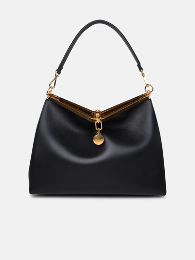 Shop Etro Large Sail Bag In Black Leather