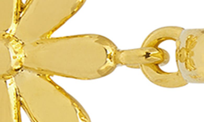 Shop Estella Bartlett Doodle Flower Charm Drop Earrings In Gold