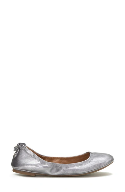 Shop Lucky Brand Emmolise Flat In Pewter